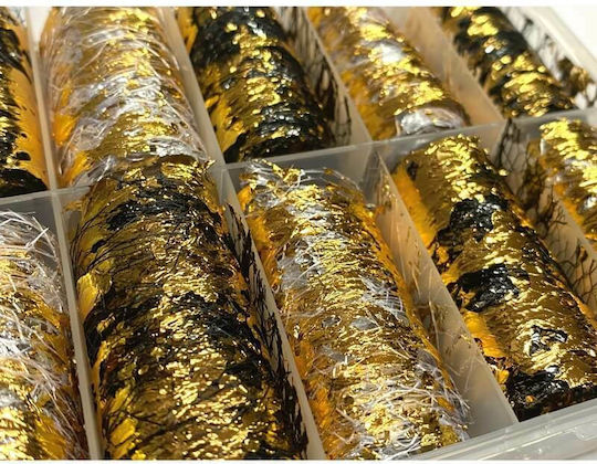 Set Foil for Nails in Various Colors 10pcs