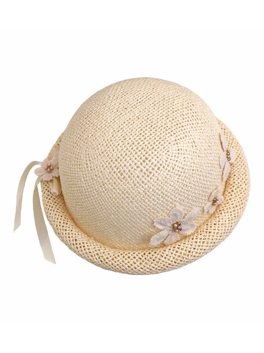 Nst Nastasia Beige Taufhut Gestrickt