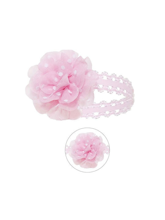 Soft Touch Baby Headband Pink 1pc