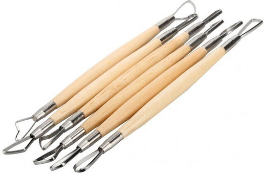 Spatel Töpferei Set 6Stück SHSM0006