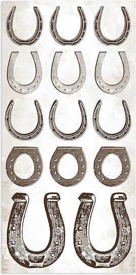 Stamperia Romantic Horses Φύλλα Scrapbooking 10 φύλλα 10τμχ