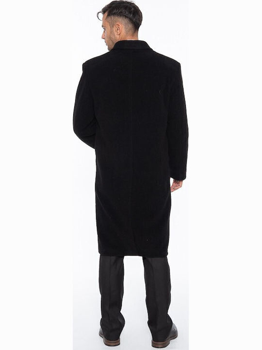 Herren Mantel Schwarz