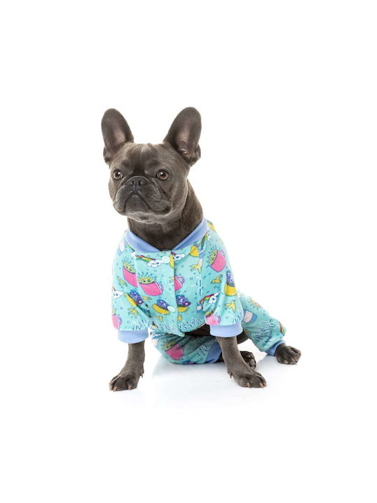 Fuzzyard Full Body Dog Clothing in Blue Color Large 70cm