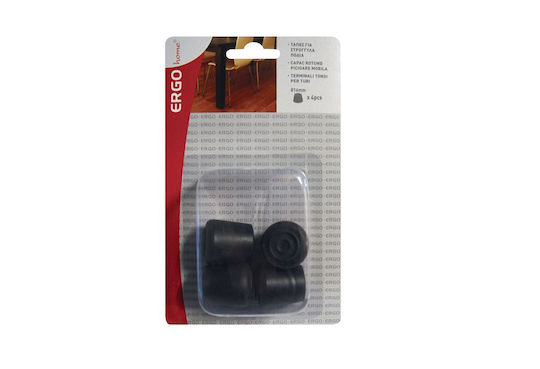 ERGOhome Round Caps with Outer Frame 22mm 4pcs