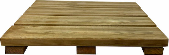 Tesias Wood Garden Decking Board 40x40cm