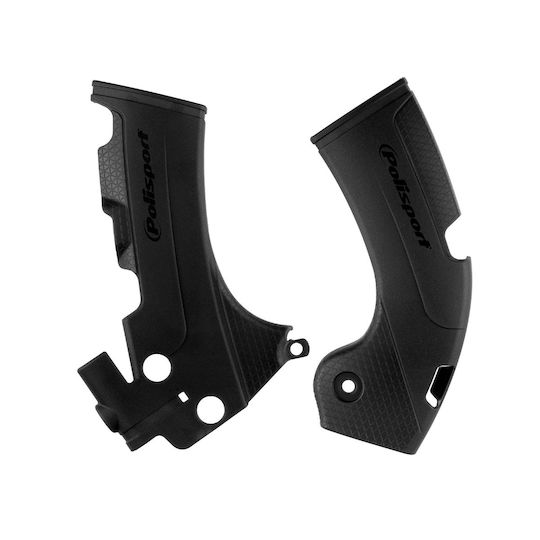 Polisport Motorcycle Frame Protectors Yamaha YZ 250 Black