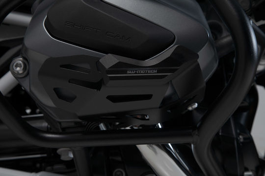 SW-Motech Motorcycle Engine Cover Protector Black