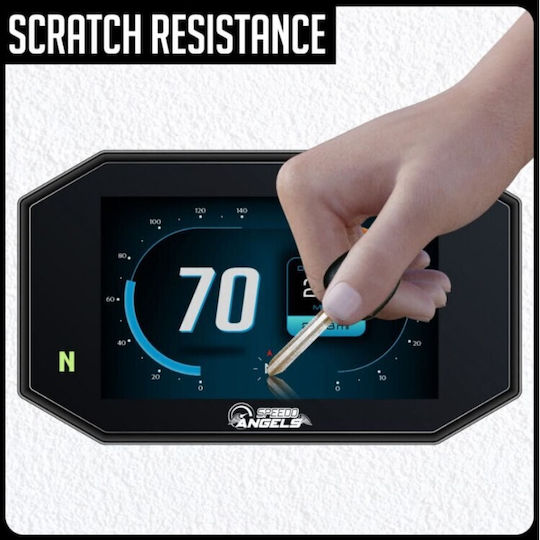 Speedo Angels Προστατευτικό Οργάνων Μοτοσυκλέτας Triumph Tiger Διάφανο