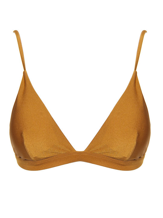 ANTHEIA Bikini Τριγωνάκι Χρυσό