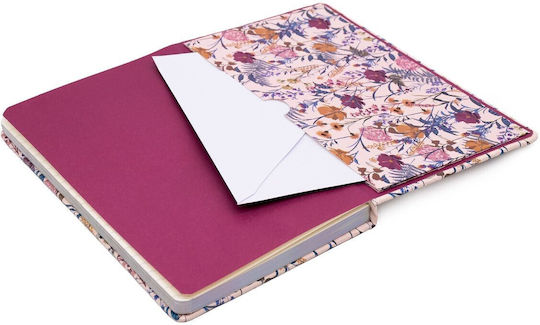 Pukka Pad Bloom Carnet 96 Foi Cu dungi cu Elastic Multicolor