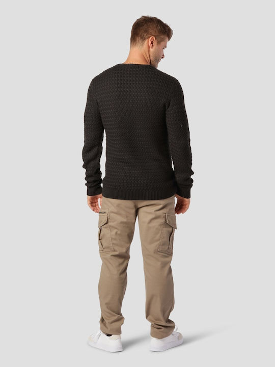 Marcus Men's Long Sleeve Sweater Black