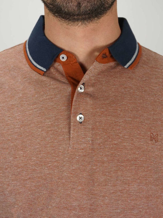 Polo Kurzarmbluse Rosa