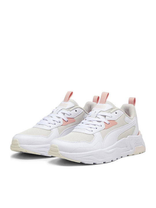 Trinity Lite Damen Chunky Sneakers White / Pink