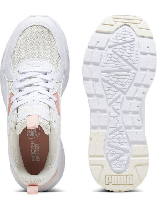 Trinity Lite Damen Chunky Sneakers White / Pink