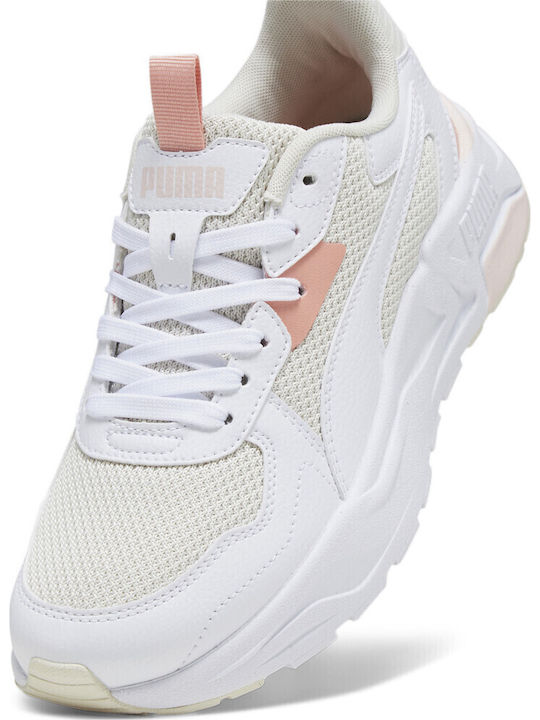 Trinity Lite Damen Chunky Sneakers White / Pink