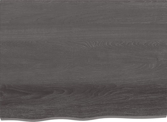 Regal Wand 363793 80x60x6εκ. Braun Regal Wand 363793 80x60x6εκ. Braun