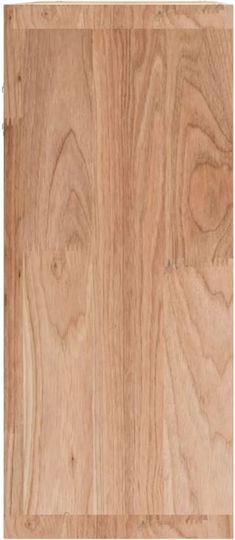 Dulap Suspendat pentru Sufragerie din Lemn Masiv de Nuc 42x18x42cm