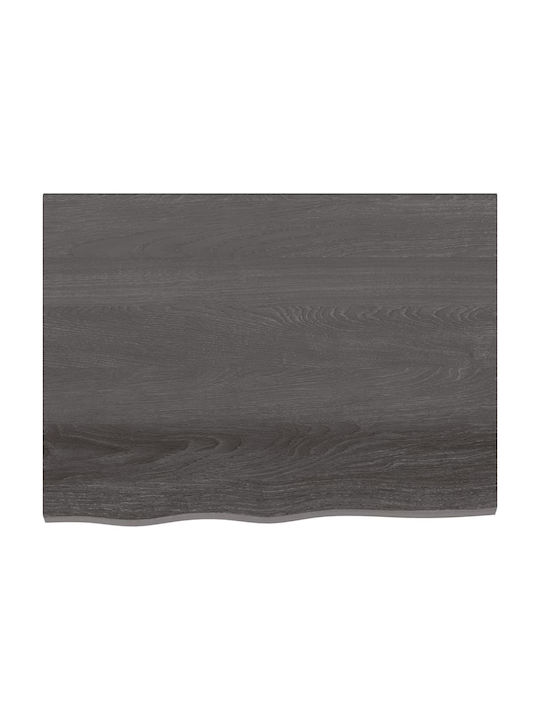 Brown Wall Shelf 80x60x4cm