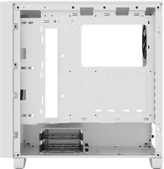Corsair 3000D Airflow TG Gaming Midi Tower Computer Case with Side Window White