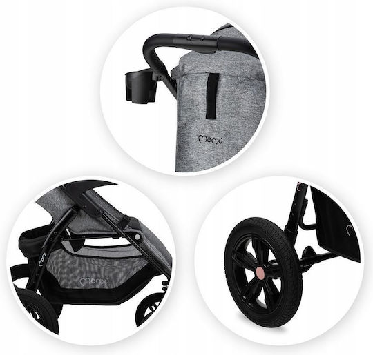 Momi Miya Kinderwagen Geeignet ab 6+ Monaten Gray