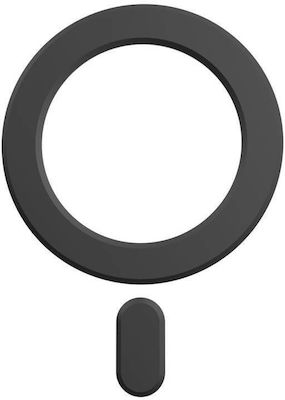 Tech-Protect Magmat MagSafe Universal Magnetic Ring Αξεσουάρ ΜagSafe σε Μαύρο χρώμα