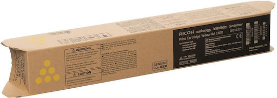 Ricoh IM C300 Γνήσιο Toner Laser Εκτυπωτή Κίτρινο 6000 Σελίδων 842604
