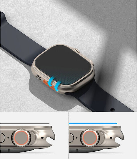 Ringke 4 Pack Tempered Glass για το Apple Watch Ultra 49mm 4τμχ