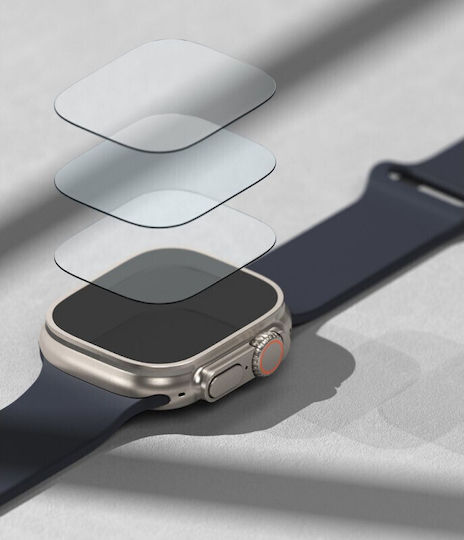Ringke 4 Pack Tempered Glass για το Apple Watch Ultra 49mm 4τμχ