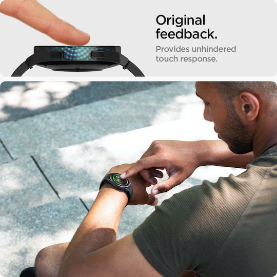 Spigen EZ Fit Tempered Glass for the Galaxy Watch 5 Pro 45mm 2pcs AGL05346
