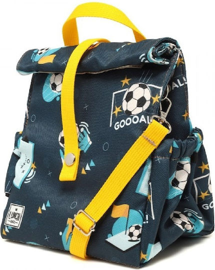 The Lunch Bags Kids Isothermische Hand-Lunch-Tasche 5Es Goal Fußball