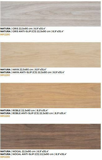 Floor Interior Matte Porcelain Tile 90x22.5cm Beige