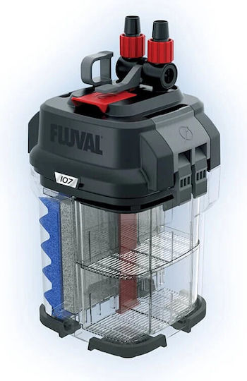 Fluval 107 External Filter 10W with Performance 550lt/h