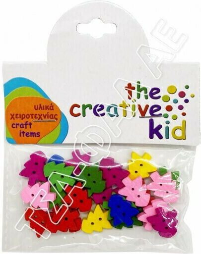 Wooden Buttons 25pcs