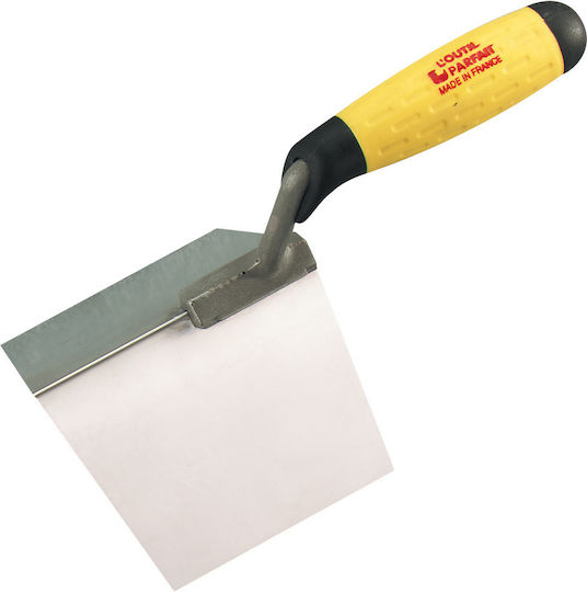L' Outil Parfait Eckspatel Metallisch 120x100mm mit Kunststoffgriff Externe Ecke 2105000