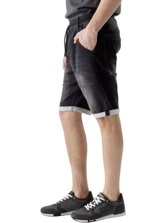Men's Shorts Jeans Black