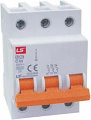 LS 3-Poles Automatic Circuit Breaker 10A 03.018.0038