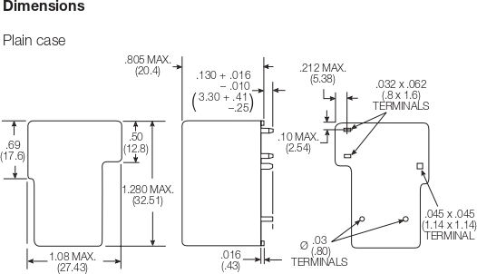 Schrack Industrial Relay Relay 18V 5pcs 01.077.0692