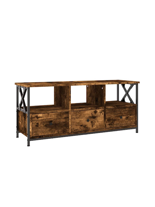 TV Stand Wooden Brown L102xW33xH45cm