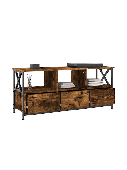 TV Stand Wooden Brown L102xW33xH45cm