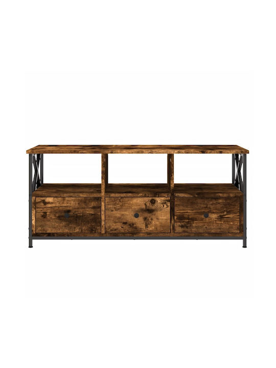 TV Stand Wooden Brown L102xW33xH45cm