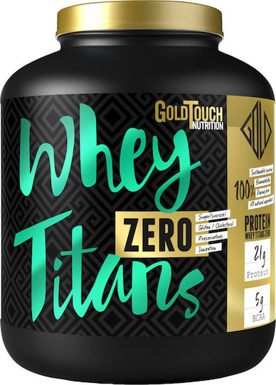 GoldTouch Nutrition Whey Titans Zero Protein Whey Gluten Free with Flavor Caramel Cappuccino 2kg