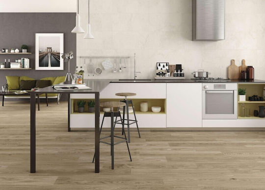 Halcon Ceramics Gloss Porcelain Tile 60x30cm White