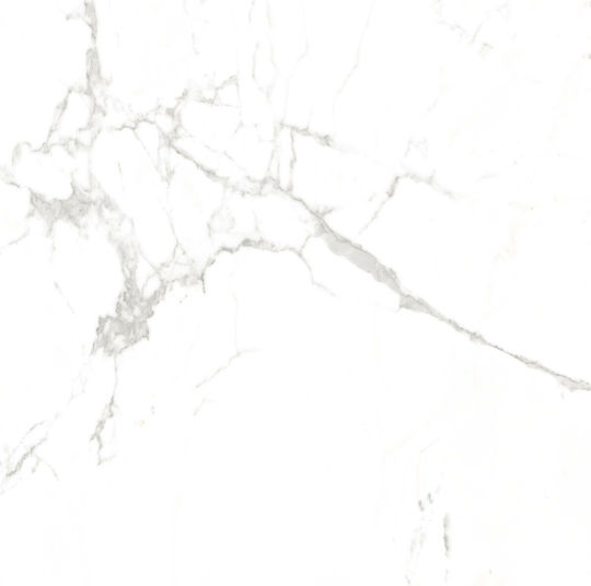 Kai Group Fiore Placă Perete Interior Porțelanat Mat 60x60cm Alb