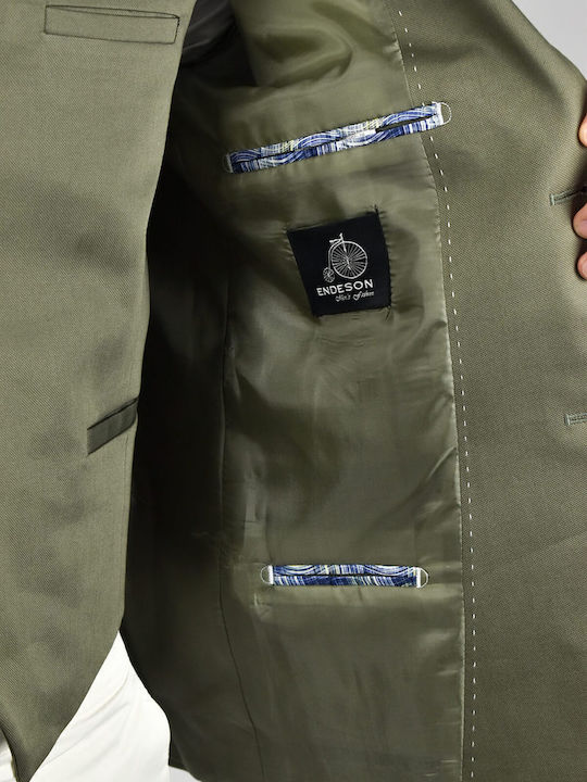 Herrenanzugsjacke Grün