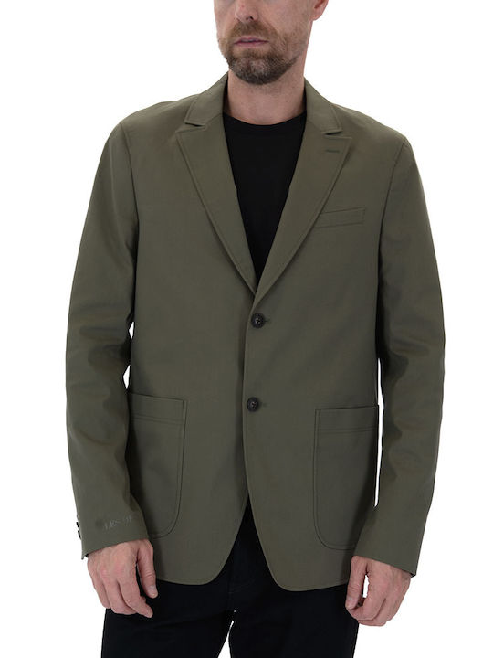 Les Deux Herrenanzugsjacke Khaki