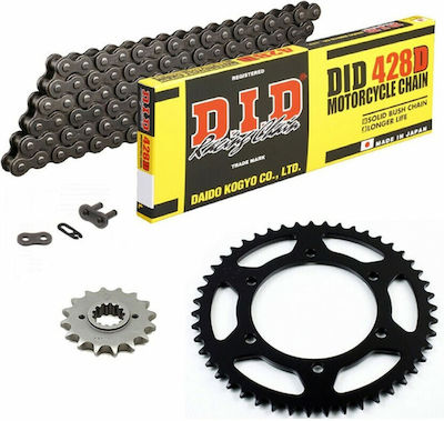 DID Chain & Sprocket Kit (14-36-428) for Honda Astrea Grand 100