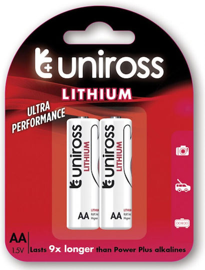Uniross Baterie De Litiu AA 3.6V De Unică Folosință High Performance 1 Buc