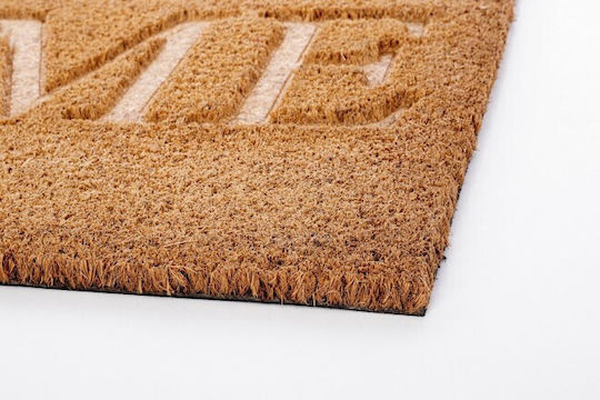 Bizzotto Doormat from Coconut Tree Maris Home Brown 40x60cm 0280697 Brown