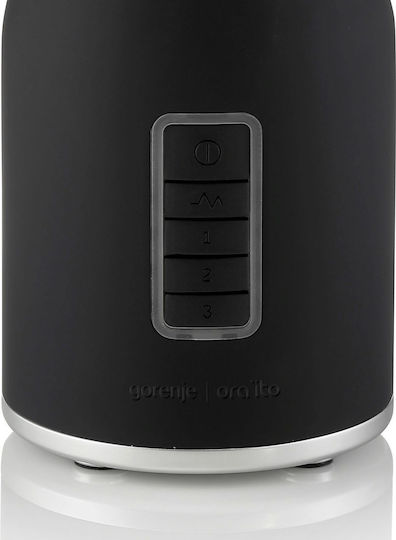 Gorenje Μπλέντερ με Πλαστική Κανάτα 1.5 lt 800W Μαύρο B8000RAB