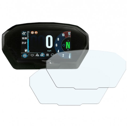 Speedo Angels Προστατευτικό Οργάνων Μοτοσυκλέτας Triumph Speed Triple Διάφανο
